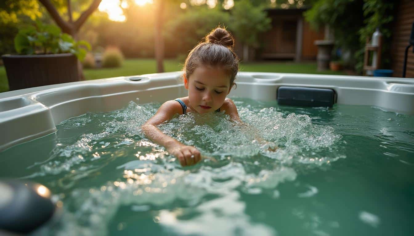 Illustration: Les principales causes de l’eau du spa verte