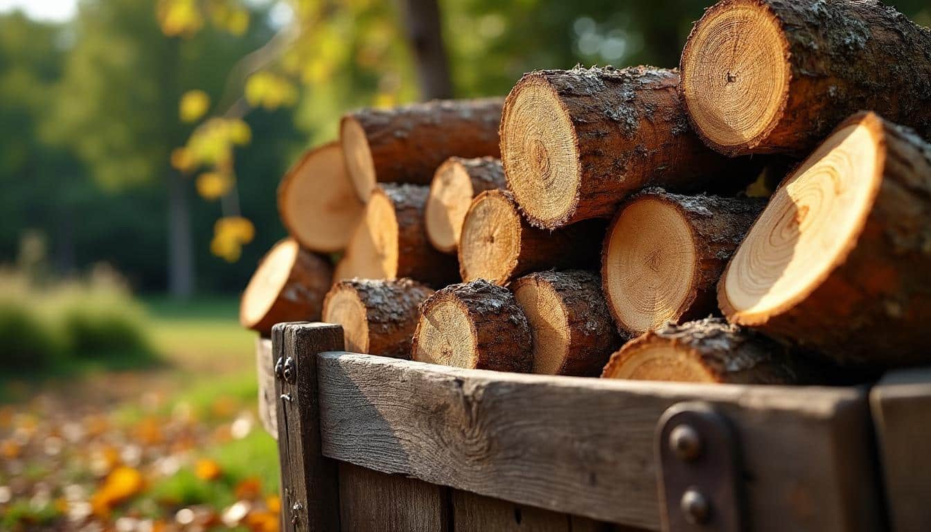 Illustration: Définition et caractéristiques du frêne en bois de chauffage