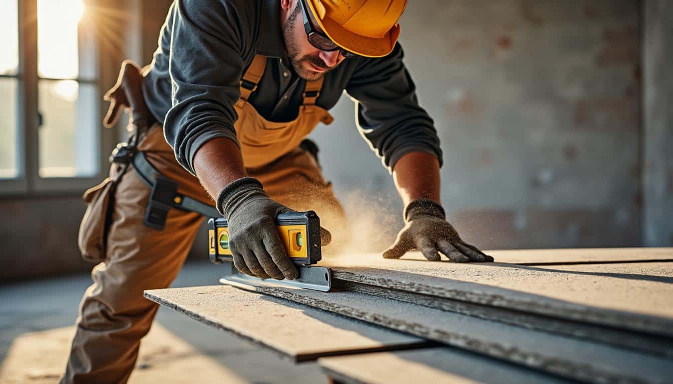 Illustration: Spécificités du métier de plaquiste à valoriser dans le logo