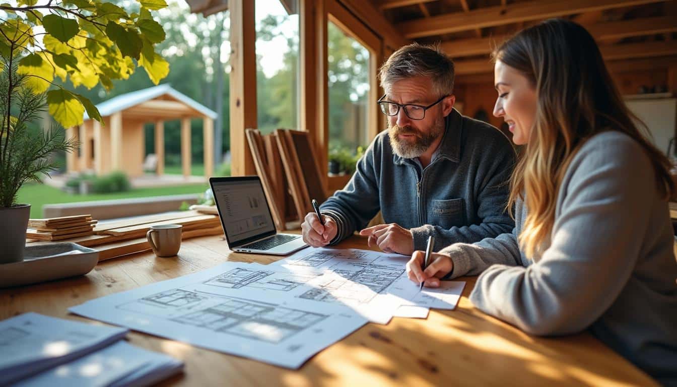 Illustration: Comment télécharger des plans de carport en bois gratuits au format PDF et choisir le modèle adapté