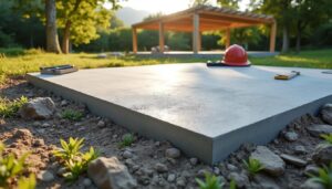 Plot béton pour carport : guide pour des fondations stables et durables