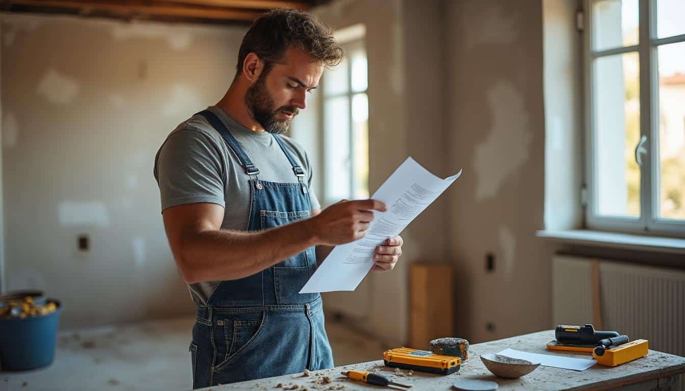 Illustration: Présentation du salaire moyen d’un plaquiste en France