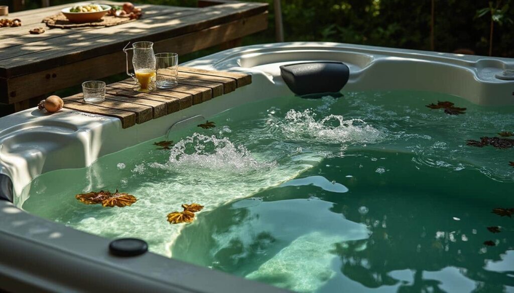 Spa à l’eau verte : causes, dangers et solutions efficaces