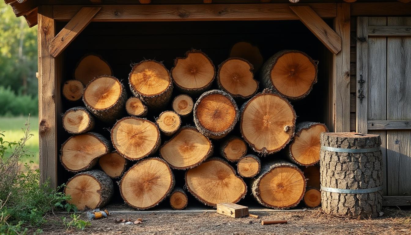 Illustration: Définition et enjeux du stockage de bois de chauffage