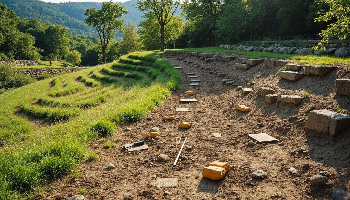 Terrassement d’un jardin en pente avant/après : méthodes et conseils