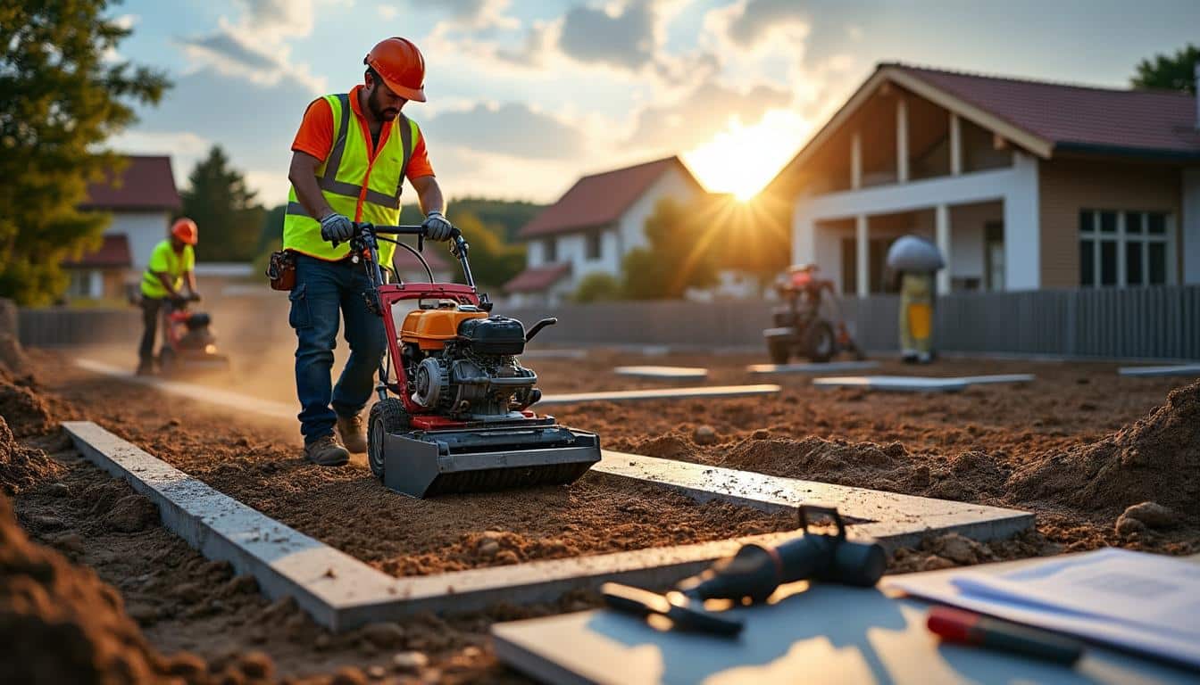 Illustration: Les étapes clés du terrassement pour maison : guide pratique