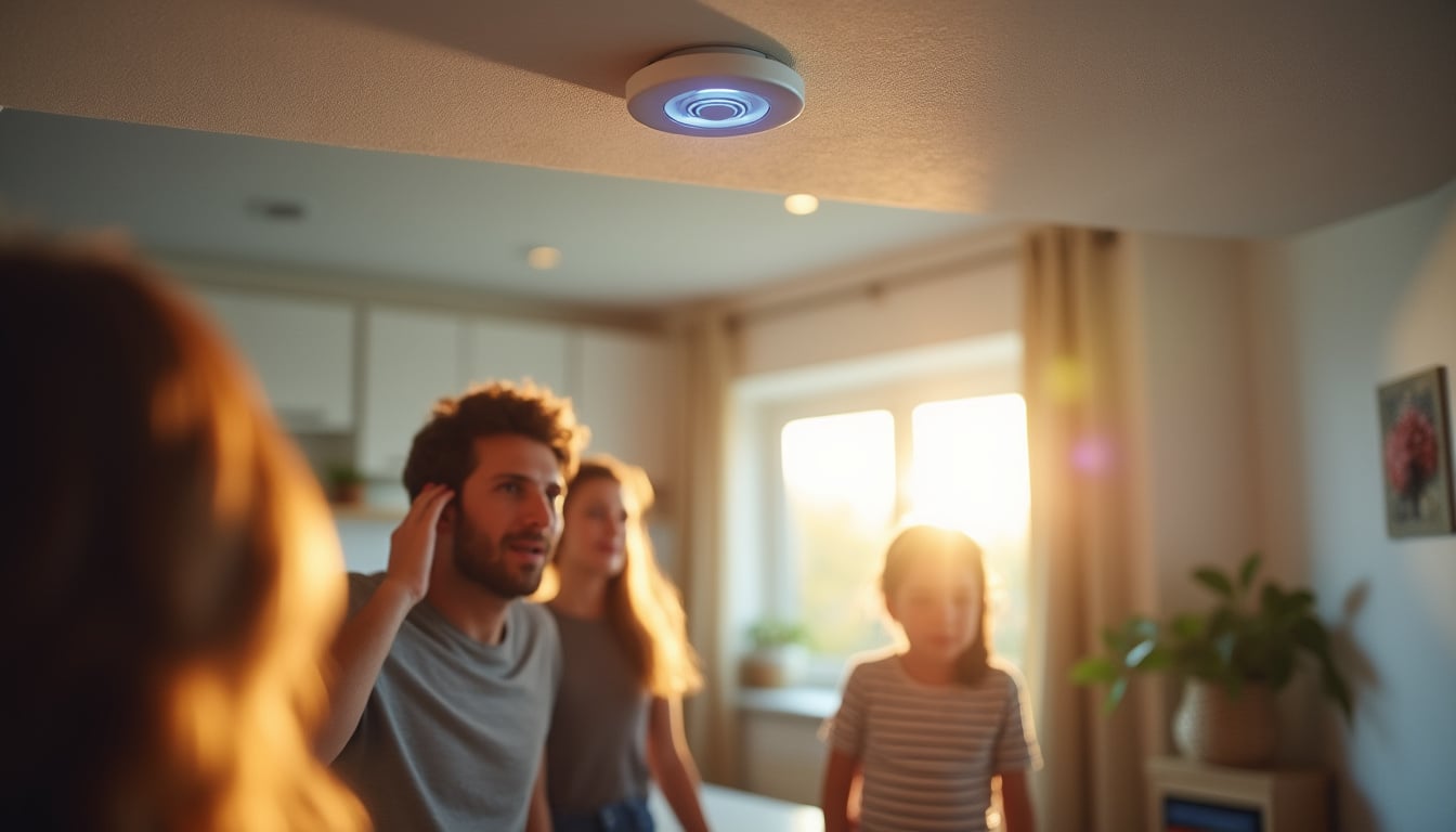 Illustration: Comprendre les types de bip d’un détecteur de fumée en maison