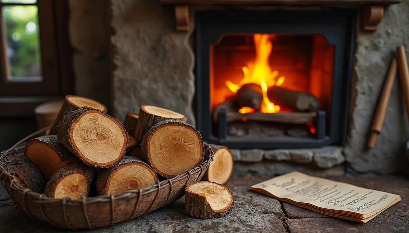 Illustration: Pouvoir calorifique et performance de l’aulne en bois de chauffage