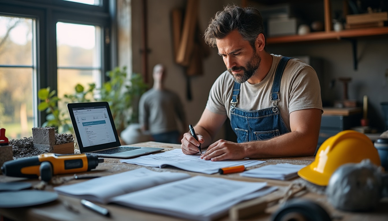 Illustration: Les conditions et prérequis pour devenir plaquiste en auto-entrepreneur