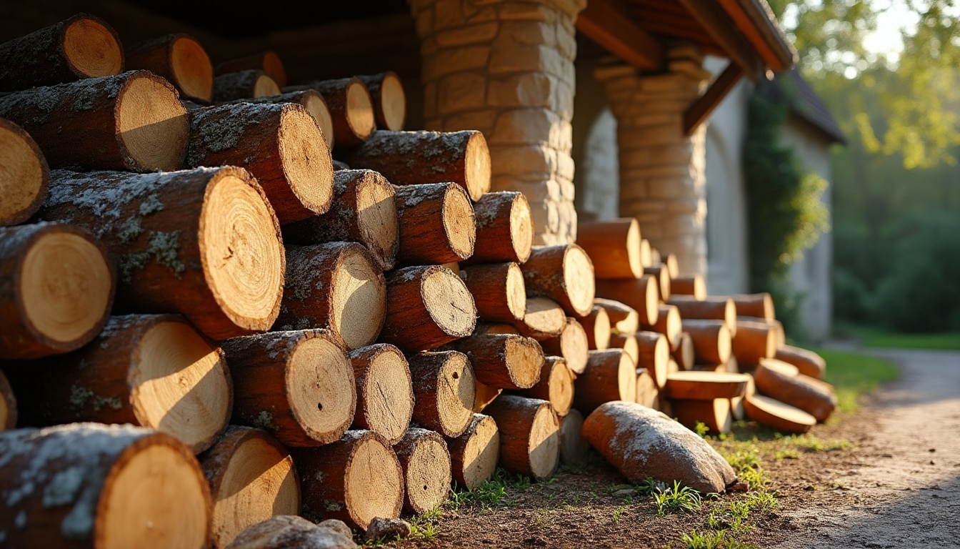 Bois de chauffage au châtaignier : avantages, conseils et rendement