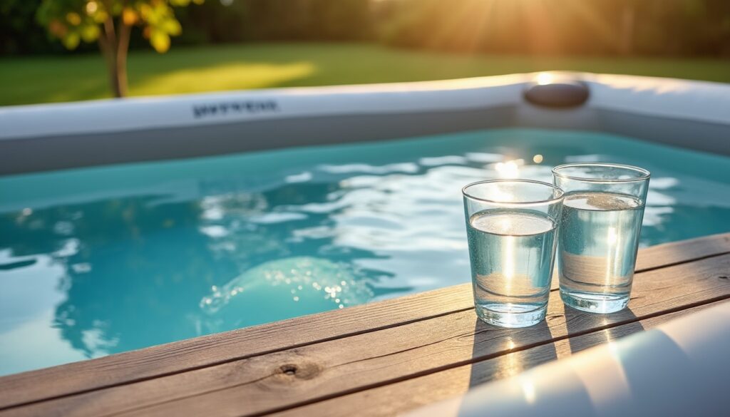 Combien de litres d’eau dans un spa 4 places Intex : guide complet