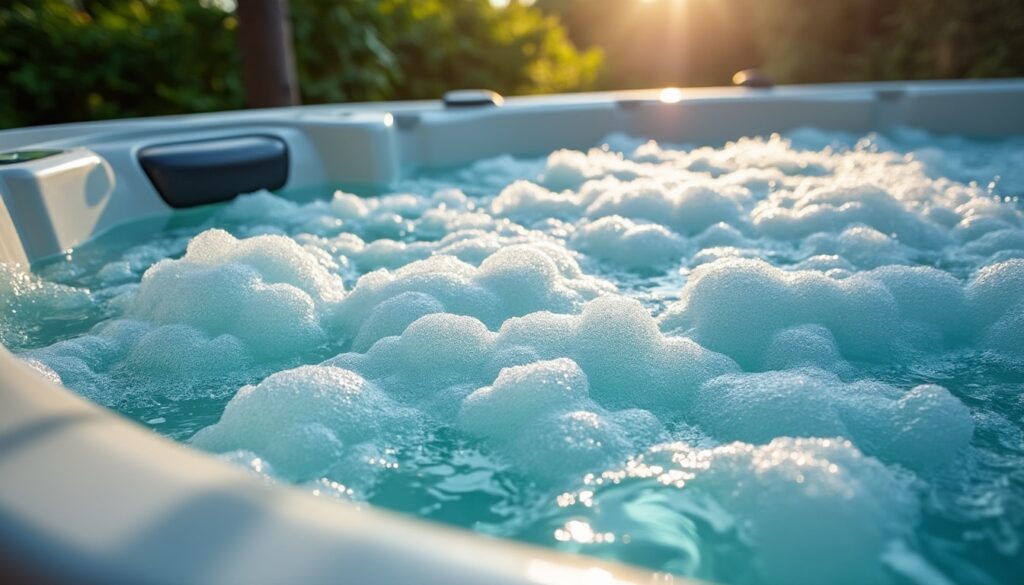 Eau du spa trouble blanche : causes, solutions et prévention