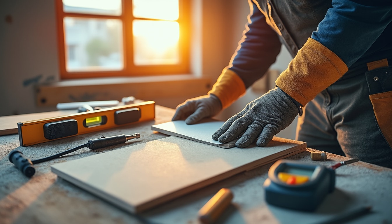 Illustration: Comprendre le métier de plaquiste et l’importance du matériel de plaquiste