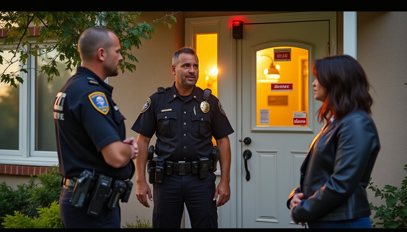 Illustration: Impact de l’alarme sur la sécurité et la prévention des intrusions