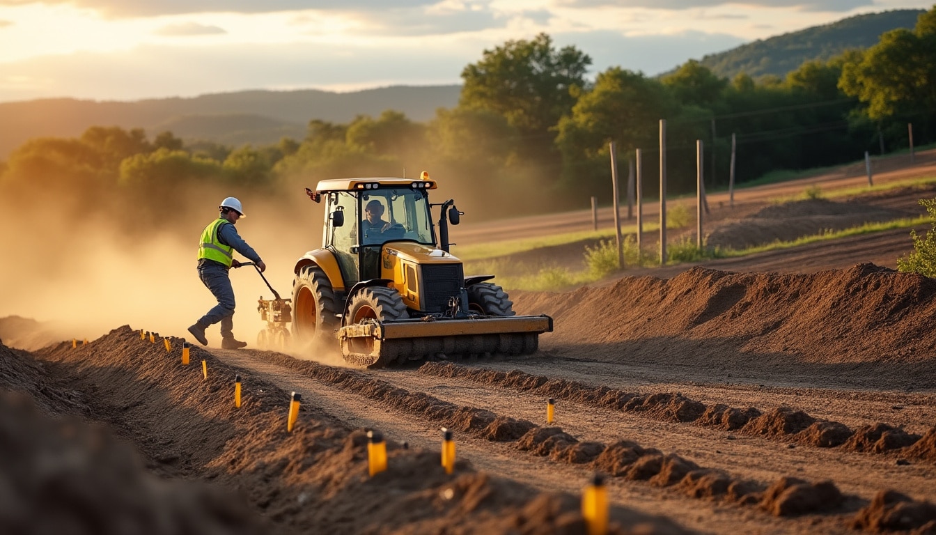 Illustration: Définition et enjeux du terrassement d’un terrain en pente