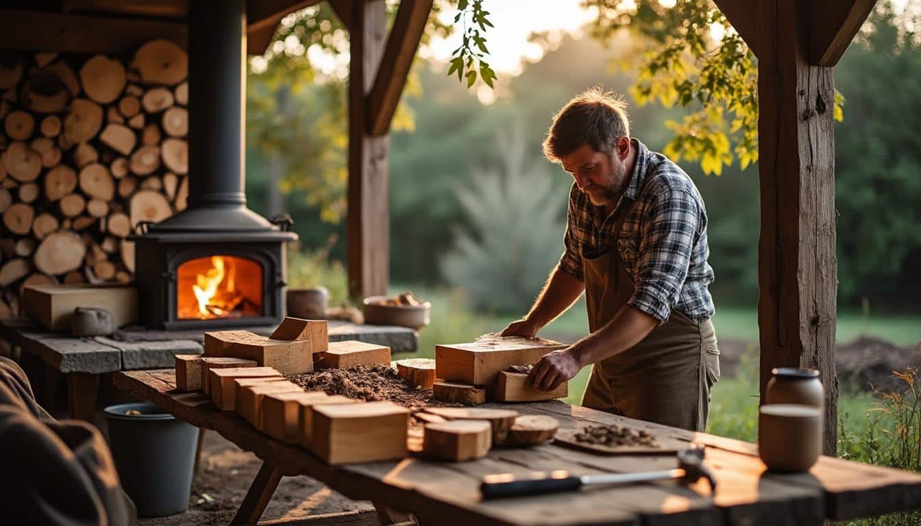 Illustration: Les avantages et inconvénients du bois de chauffage en tilleul