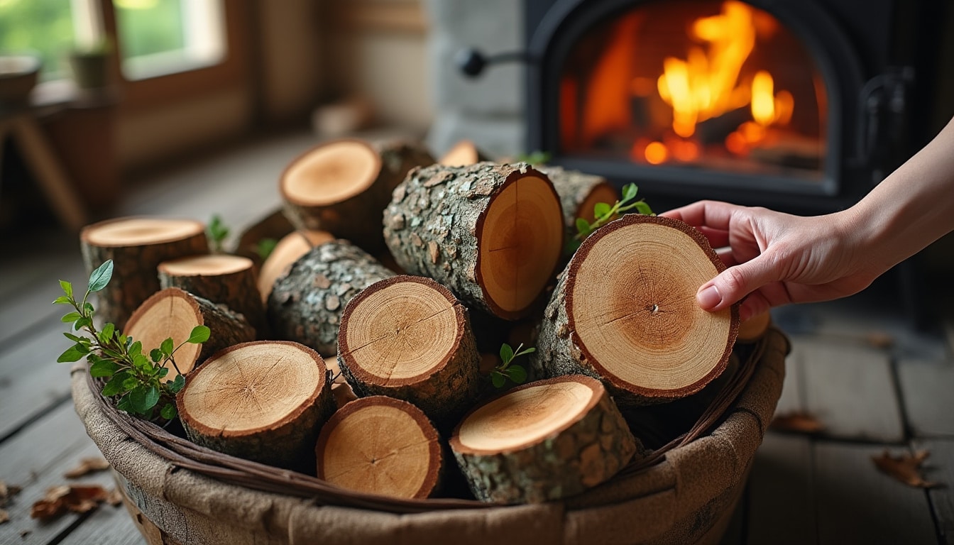 Illustration: Définition et propriétés du bois de saule pour le chauffage