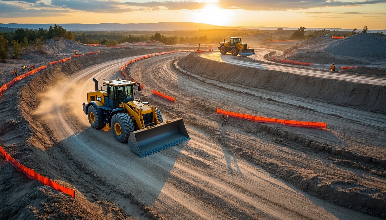 Illustration: Les grandes étapes d’un chantier de terrassement