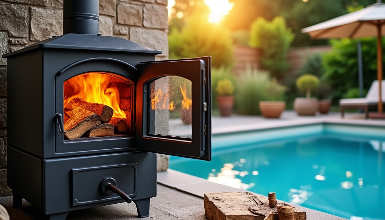 Illustration: Comprendre le fonctionnement du chauffage au bois pour piscine