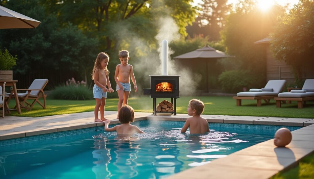 Le chauffage au bois pour piscine : guide pratique et conseils