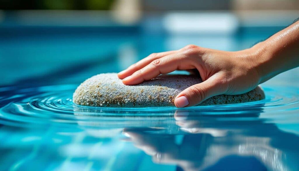 Filtration de piscine : cartouche encrassée et entretien facile