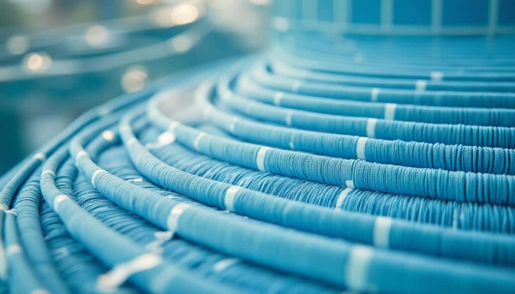 Filtration piscine : cartouche plissée et nettoyage efficace