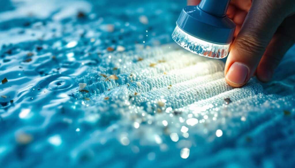 Filtration de piscine : colmatage du filtre et analyse efficace