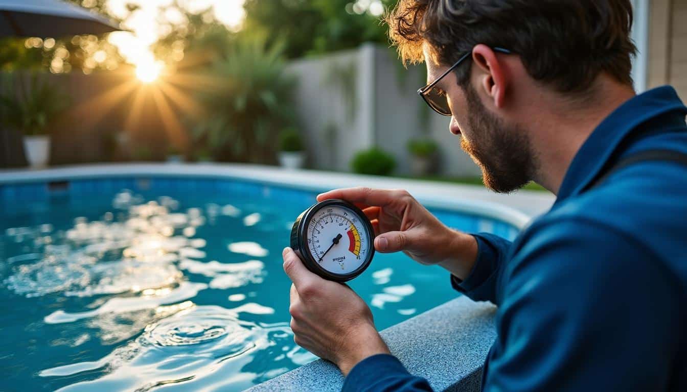 Illustration: Comprendre la pression élevée dans la filtration de piscine : diagnostic et enjeux