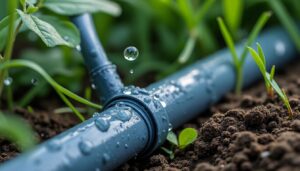 Arrosage goutte à goutte : pression, chute et solution efficace
