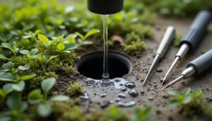 Arrosage goutte : réparation facile du tuyau à microfissure