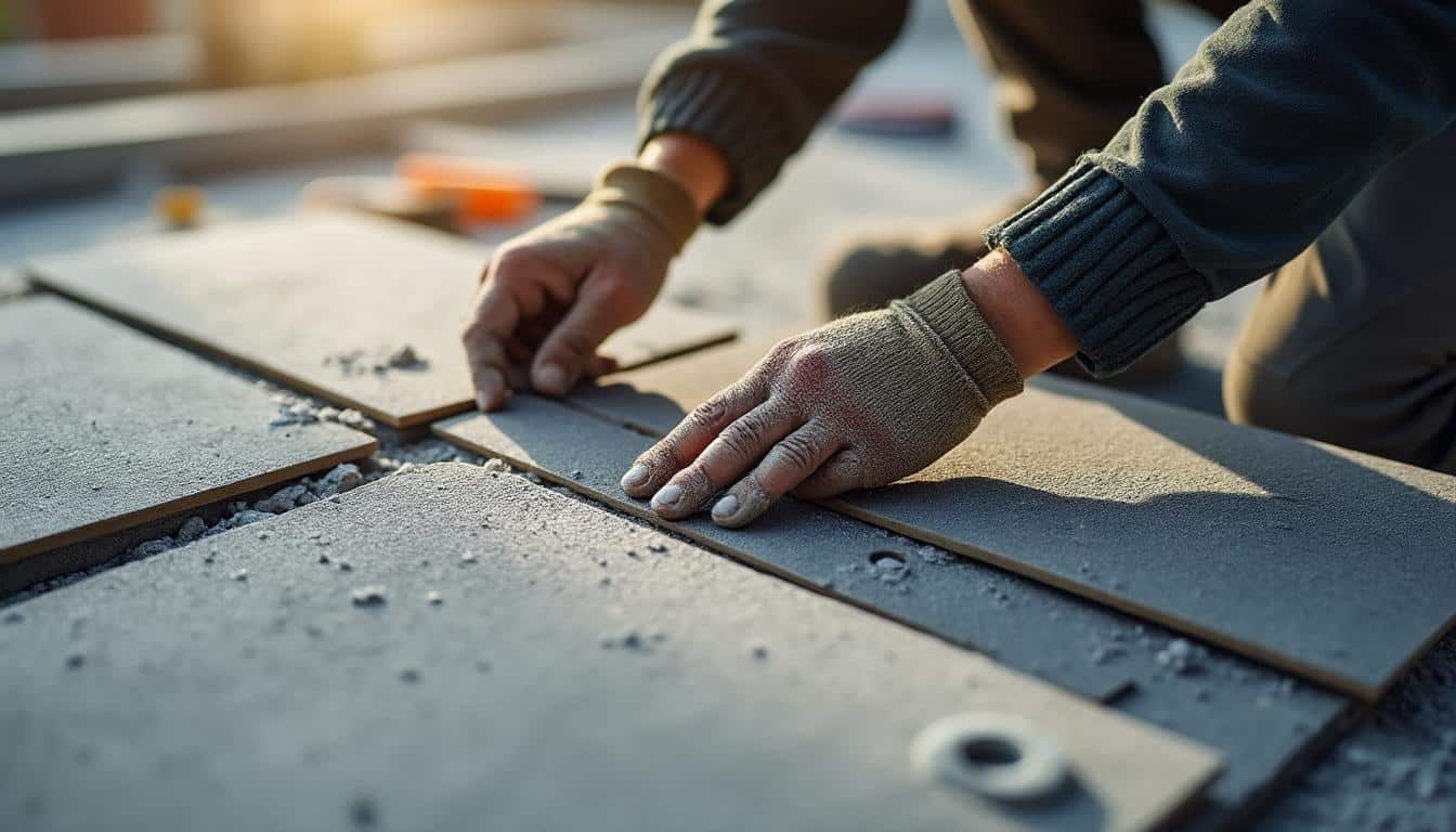 Comment préparer un coffrage isolant pour une dalle béton ?