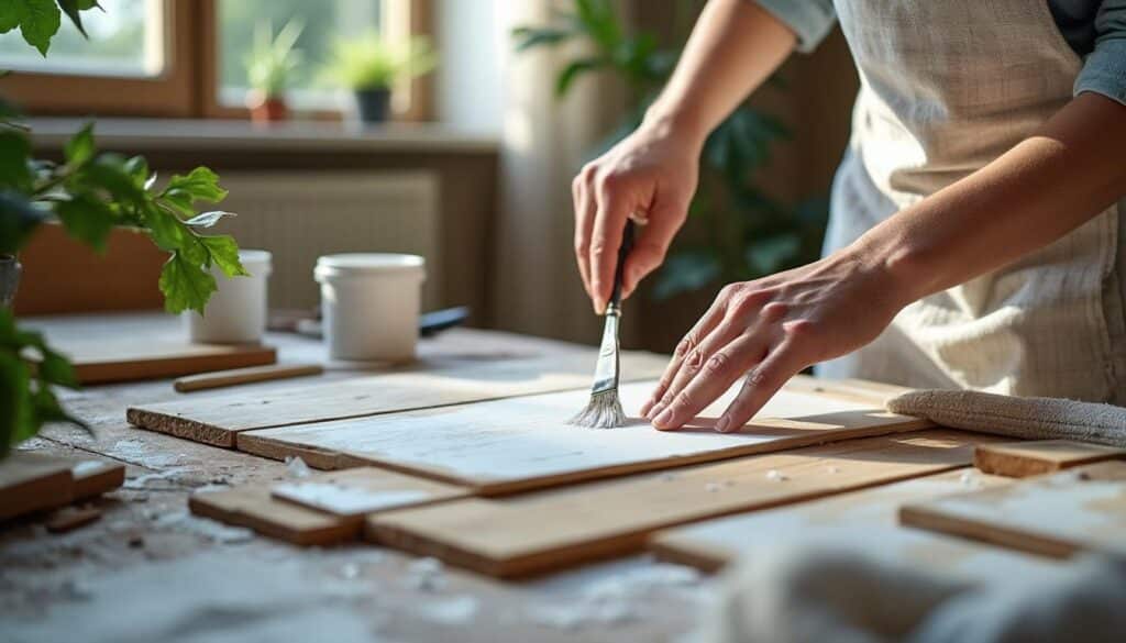 Peindre du lambris : guide complet pour un mur bois moderne