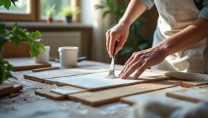 Peindre du lambris : guide complet pour un mur bois moderne