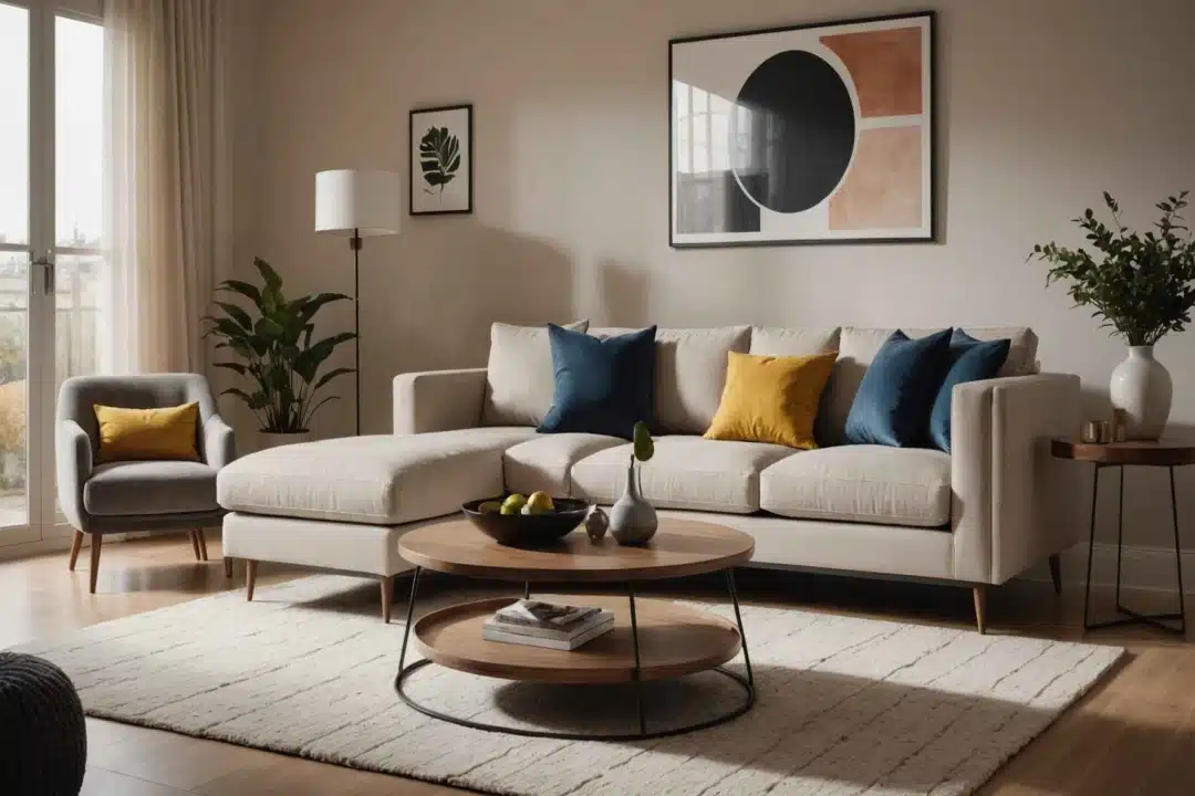 Créer un espace chaleureux et stylé dans votre salon moderne