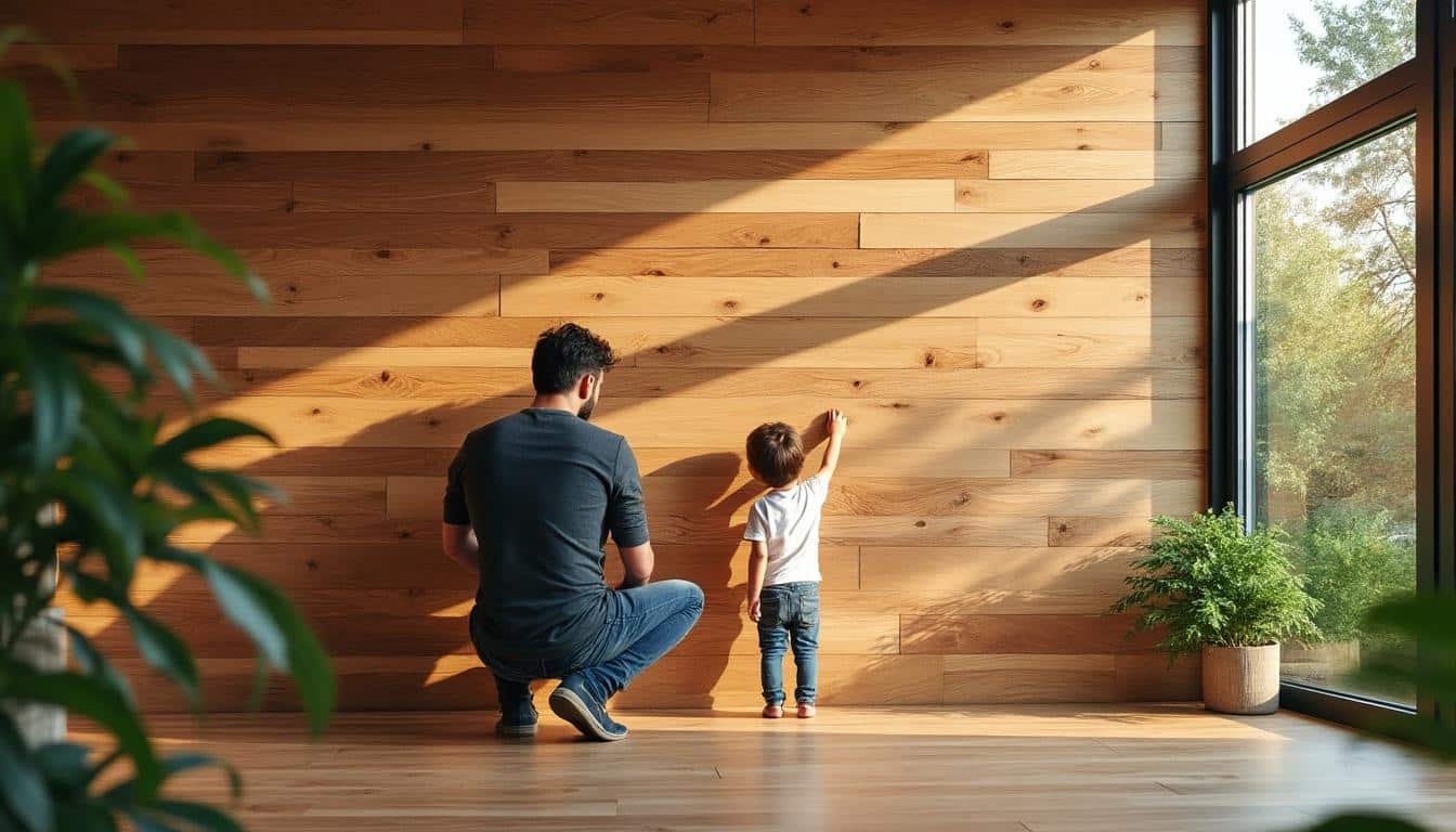 Illustration: Comprendre ce qu’est un habillage mural en lambris