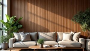 Idée de déco du lambris mural pour un intérieur naturel et chaleureux