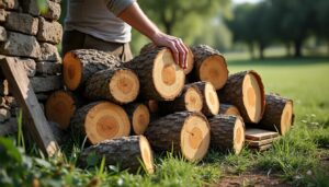 Acacia pour bois de chauffage : efficacité et conseils d’utilisation