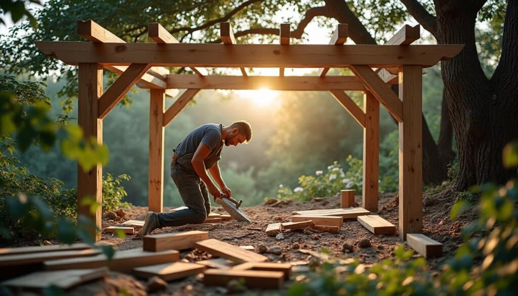 Construction d’une véranda en bois : guide complet et conseils pratiques