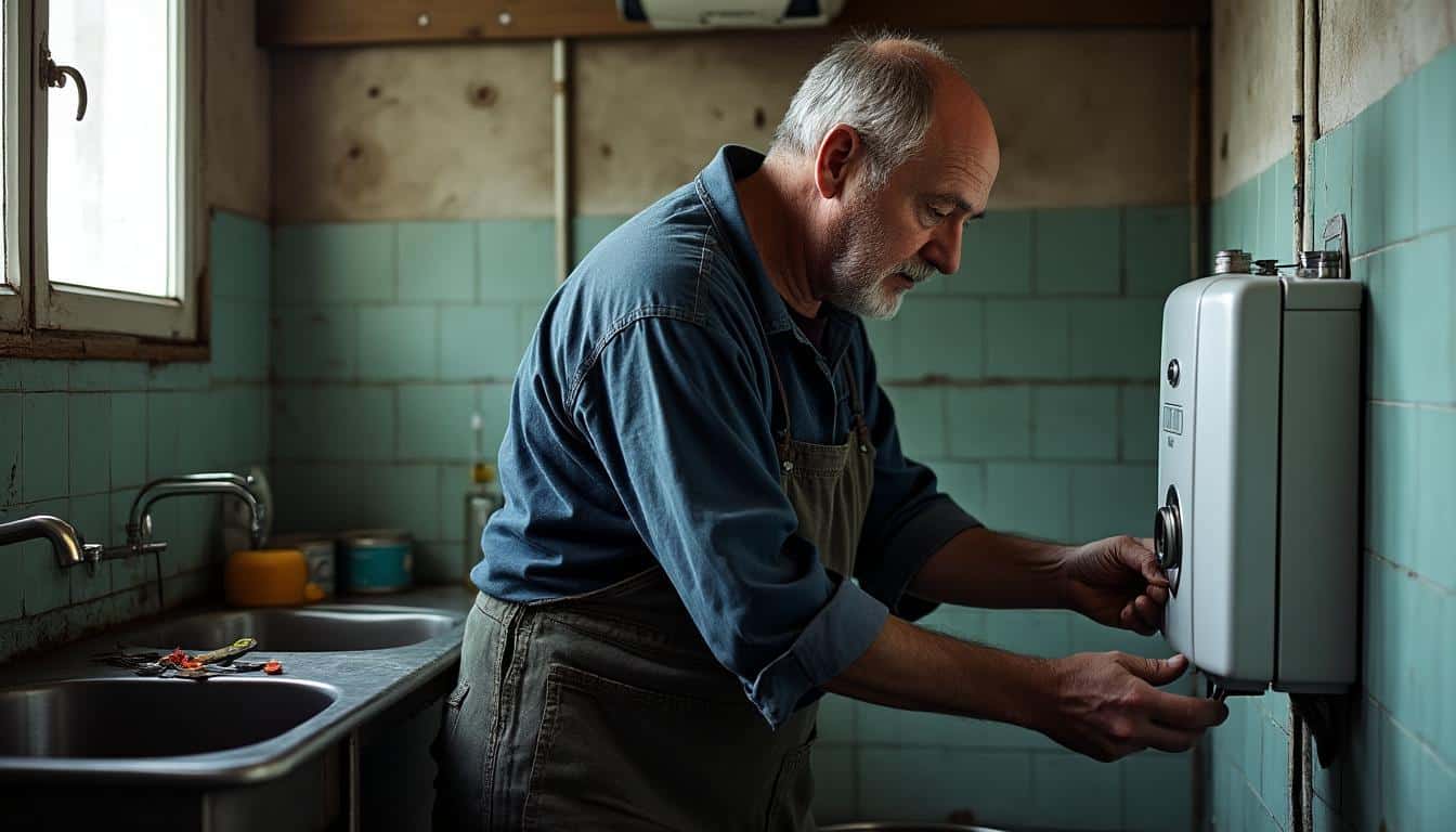 Plus d'eau chaude : causes, diagnostic et solutions efficaces