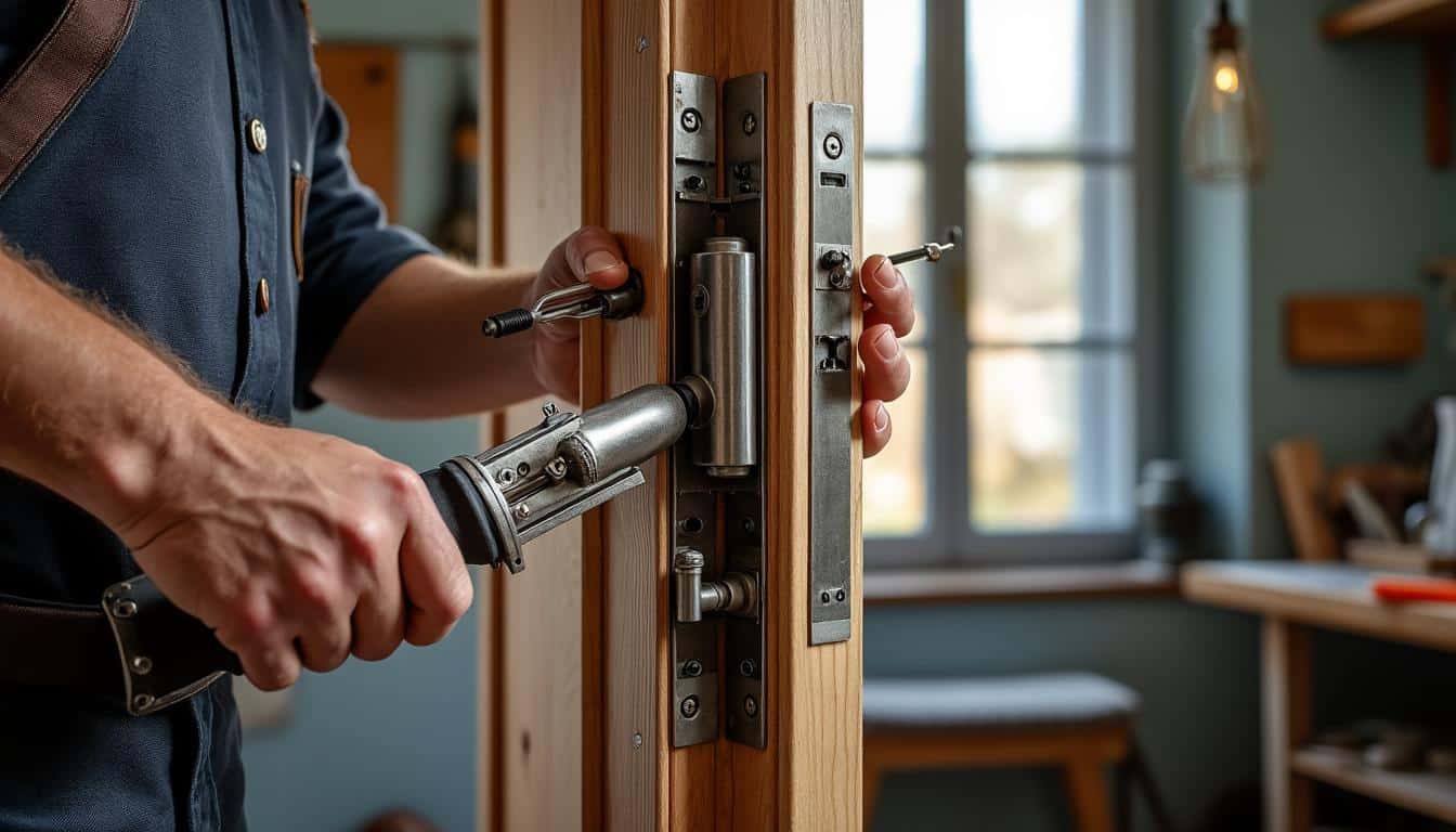 Illustration: Comprendre le mécanisme et les modèles des portes à fermeture multipoints