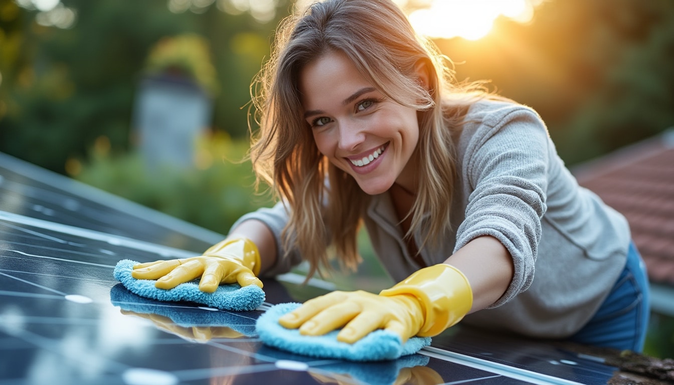 Produit de nettoyage des panneaux photovoltaïques : guide et conseils