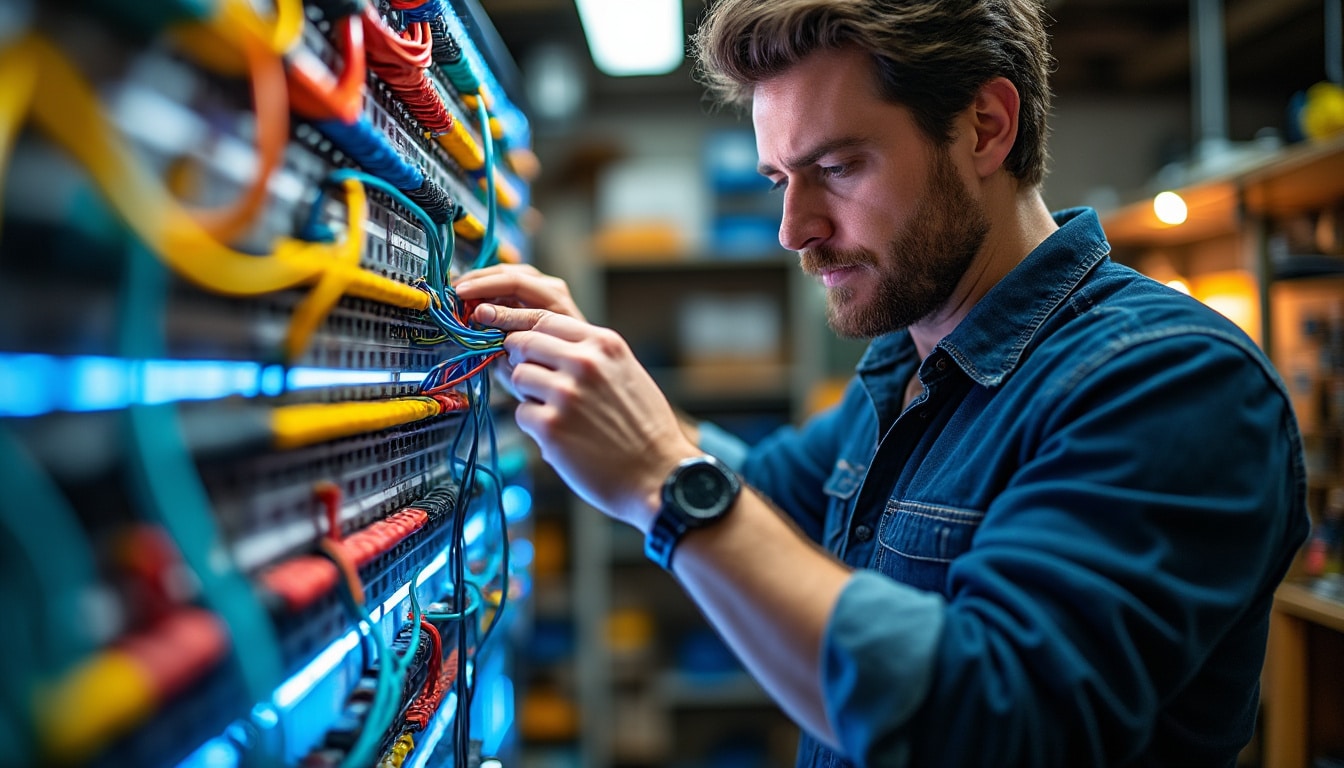 Branchement en triphasé : guide complet pour une installation efficace